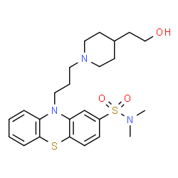 ChemSpider 2D Image | pipotiazine | C24H33N3O3S2
