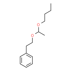 ChemSpider 2D Image | 2-Butoxy-2-phenylethoxyethane | C14H22O2