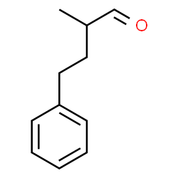 ChemSpider 2D Image | 2-Methyl-4-phenylbutanal | C11H14O