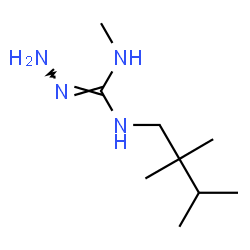 ChemSpider 2D Image | N-Methyl-N'-(2,2,3-trimethylbutyl)carbonohydrazonic diamide | C9H22N4