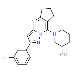 ChemSpider 2D Image | LSM-34623 | C20H21ClN4O