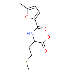 ChemSpider 2D Image | N-(5-Methyl-2-furoyl)methionine | C11H15NO4S