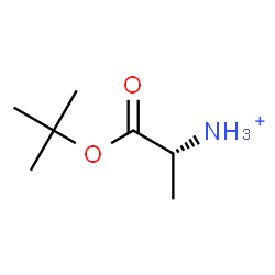 ChemSpider 2D Image | (2R)-1-[(2-Methyl-2-propanyl)oxy]-1-oxo-2-propanaminium | C7H16NO2