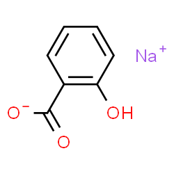 ChemSpider 2D Image | Sodium salicylate | C7H5NaO3