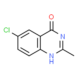 ChemSpider 2D Image | 6-chloro-2-methylquinazolin-4-ol | C9H7ClN2O