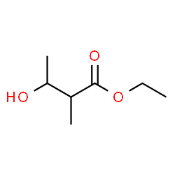 ChemSpider 2D Image | Ethyl 3-hydroxy-2-methylbutyrate | C7H14O3