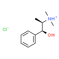 ChemSpider 2D Image | (+)-N-Methylephedrine hydrochloride | C11H18ClNO