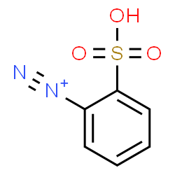 ChemSpider 2D Image | 2-Sulfobenzenediazonium | C6H5N2O3S