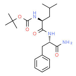 ChemSpider 2D Image | N-{[(2-Methyl-2-propanyl)oxy]carbonyl}-L-leucyl-L-phenylalaninamide | C20H31N3O4