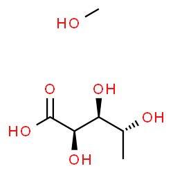 ChemSpider 2D Image | Methanol - 5-deoxy-D-xylonic acid (1:1) | C6H14O6