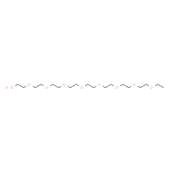 ChemSpider 2D Image | 3,6,9,12,15,18,21,24-Octaoxahexacosan-1-ol | C18H38O9