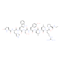 ChemSpider 2D Image | Leuprorelin | C59H84N16O12