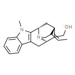ChemSpider 2D Image | (16xi,19E)-1-Methylsarpagan-17-ol | C20H24N2O