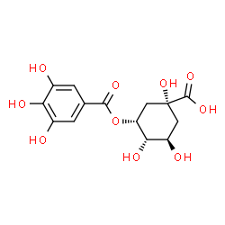 ChemSpider 2D Image | 5-Galloyl quinic acid | C14H16O10