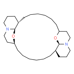 ChemSpider 2D Image | Xestospongin C | C28H50N2O2