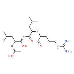 ChemSpider 2D Image | N-[N-(5-Carbamimidamido-1-oxo-2-pentanyl)leucyl]-2-[(1-hydroxyethylidene)amino]-4-methylpentanimidic acid | C20H38N6O4