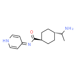 ChemSpider 2D Image | trans-4-(1-Aminoethyl)-N-(4(1H)-pyridinylidene)cyclohexanecarboxamide | C14H21N3O