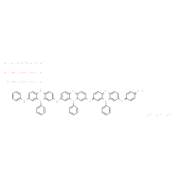 ChemSpider 2D Image | Phenazinium, 3-[[5,10-dihydro-10-phenyl-8-(phenylamino)-2-phenazinyl]amino]-7-[[8-[(4-imino-2,5-cyclohexadien-1-ylidene)amino]-10-phenyl-2(10H)-phenazinylidene]amino]-5-phenyl-, hydroxide, chromium(1+
) salt, hydrate (1:4:3:8) | C66H66Cr3N11O12