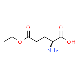 ChemSpider 2D Image | (2R)-2-Amino-5-ethoxy-5-oxopentanoic acid (non-preferred name) | C7H13NO4