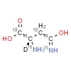 ChemSpider 2D Image | 4-(~15~N)Imino-L-(~13~C_4_,2-~2~H,~15~N)homoserine | 13C4H7D15N2O3
