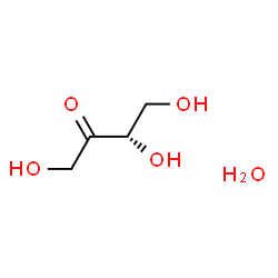 ChemSpider 2D Image | (3S)-1,3,4-Trihydroxy-2-butanone hydrate (1:1) | C4H10O5