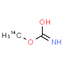 ChemSpider 2D Image | (~14~C)Methyl hydrogen carbonimidate | C14CH5NO2