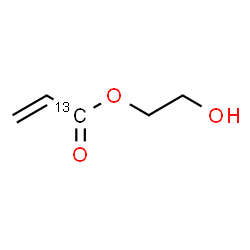 ChemSpider 2D Image | 2-Hydroxyethyl (1-~13~C)-2-propenoate | C413CH8O3