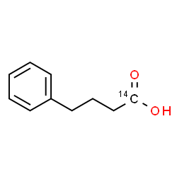 ChemSpider 2D Image | 4-Phenyl(1-~14~C)butanoic acid | C914CH12O2