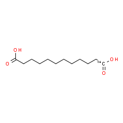 ChemSpider 2D Image | (1-~14~C)Dodecanedioic acid | C1114CH22O4