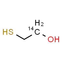 ChemSpider 2D Image | 2-Sulfanyl(1-~14~C)ethanol | C14CH6OS