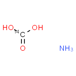 ChemSpider 2D Image | (~14~C)Carbonic acid ammoniate (1:1) | 14CH5NO3