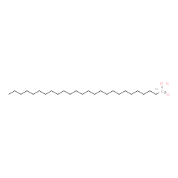ChemSpider 2D Image | (1-~14~C)Hexacosanoic acid | C2514CH52O2