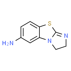 ChemSpider 2D Image | 2,3-Dihydroimidazo(2,1-b)benzothiazol-6-amine | C9H9N3S