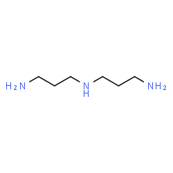 ChemSpider 2D Image | bis(3-aminopropyl)amine | C6H17N3