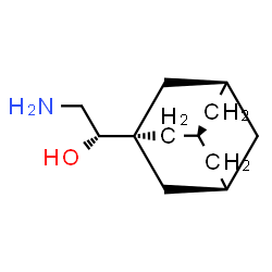 ChemSpider 2D Image | (1S)-1-[(1R,3S)-Adamantan-1-yl]-2-aminoethanol | C12H21NO