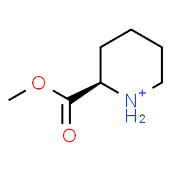 ChemSpider 2D Image | (2R)-2-(Methoxycarbonyl)piperidinium | C7H14NO2