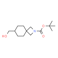 ChemSpider 2D Image | tert-Butyl 7-(hydroxymethyl)-2-azaspiro[3.5]nonane-2-carboxylate | C14H25NO3