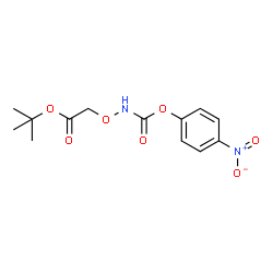 ChemSpider 2D Image | 2-Methyl-2-propanyl ({[(4-nitrophenoxy)carbonyl]amino}oxy)acetate | C13H16N2O7