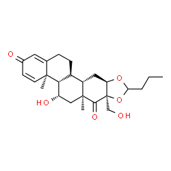 ChemSpider 2D Image | (4aR,4bS,5S,6aS,7aR,10aR,11aS,11bS)-5-Hydroxy-7a-(hydroxymethyl)-4a,6a-dimethyl-9-propyl-4b,6,6a,7a,10a,11,11a,11b,12,13-decahydrochryseno[2,3-d][1,3]dioxole-2,7(4aH,5H)-dione | C25H34O6