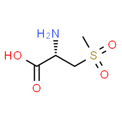 ChemSpider 2D Image | 3-(Methylsulfonyl)-D-alanine | C4H9NO4S