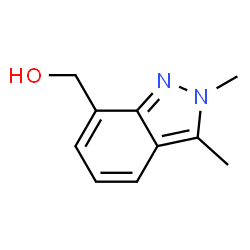 ChemSpider 2D Image | (2,3-Dimethyl-2H-indazol-7-yl)methanol | C10H12N2O