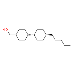 ChemSpider 2D Image | [(1's,4'r)-4'-Pentyl-1,1'-bi(cyclohexyl)-4-yl]methanol | C18H34O