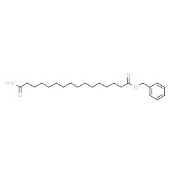 ChemSpider 2D Image | 16-(Benzyloxy)-16-oxohexadecanoic acid | C23H36O4