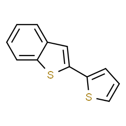 ChemSpider 2D Image | 2-(2-Thienyl)-1-benzothiophene | C12H8S2