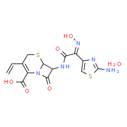ChemSpider 2D Image | CEFDINIR MONOHYDRATE | C14H15N5O6S2