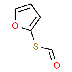 ChemSpider 2D Image | S-2-Furyl thioformate | C5H4O2S