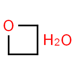 ChemSpider 2D Image | Oxetane hydrate (1:1) | C3H8O2