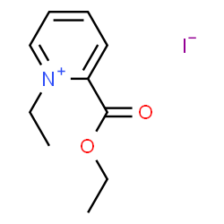 ChemSpider 2D Image | 2-(Ethoxycarbonyl)-1-ethylpyridinium iodide | C10H14INO2