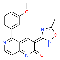 ChemSpider 2D Image | Radequinil | C18H14N4O3