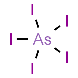 ChemSpider 2D Image | Pentaiodoarsorane | AsI5